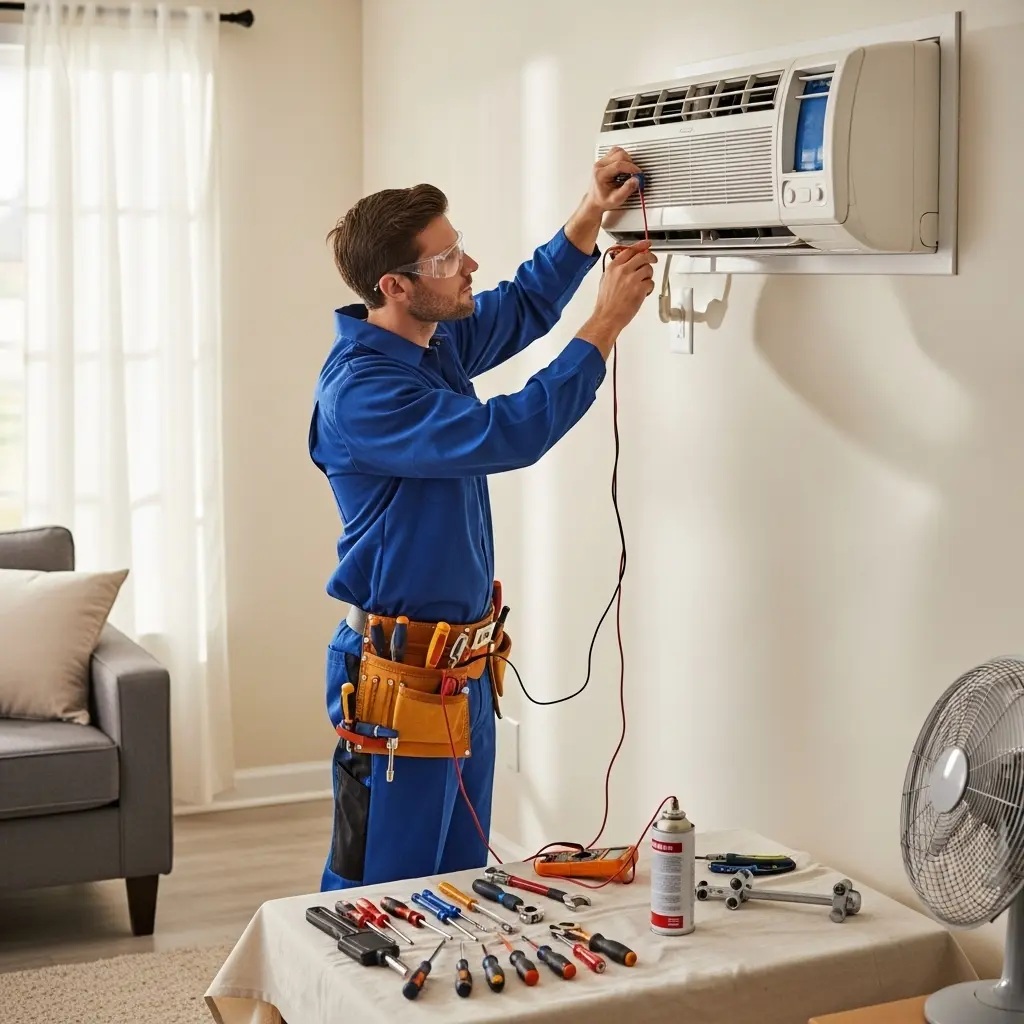 Söğütlü Şenocak Şenocak klima gaz dolumu ve bakım – Enerji verimliliği artırıldı. - Teknik servis örneği